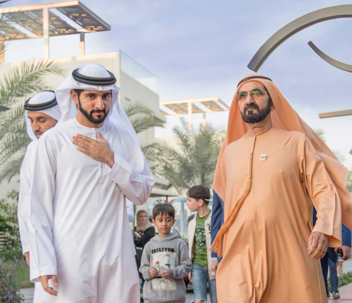 Sheikh Mohammad in Dubai Sustainable City